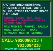 Industrial Estate Industrial Premises Navi Mumbai Midc  premises