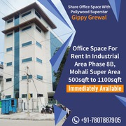 i want to rent office space in Mohali Phase 8B fully furnishied 